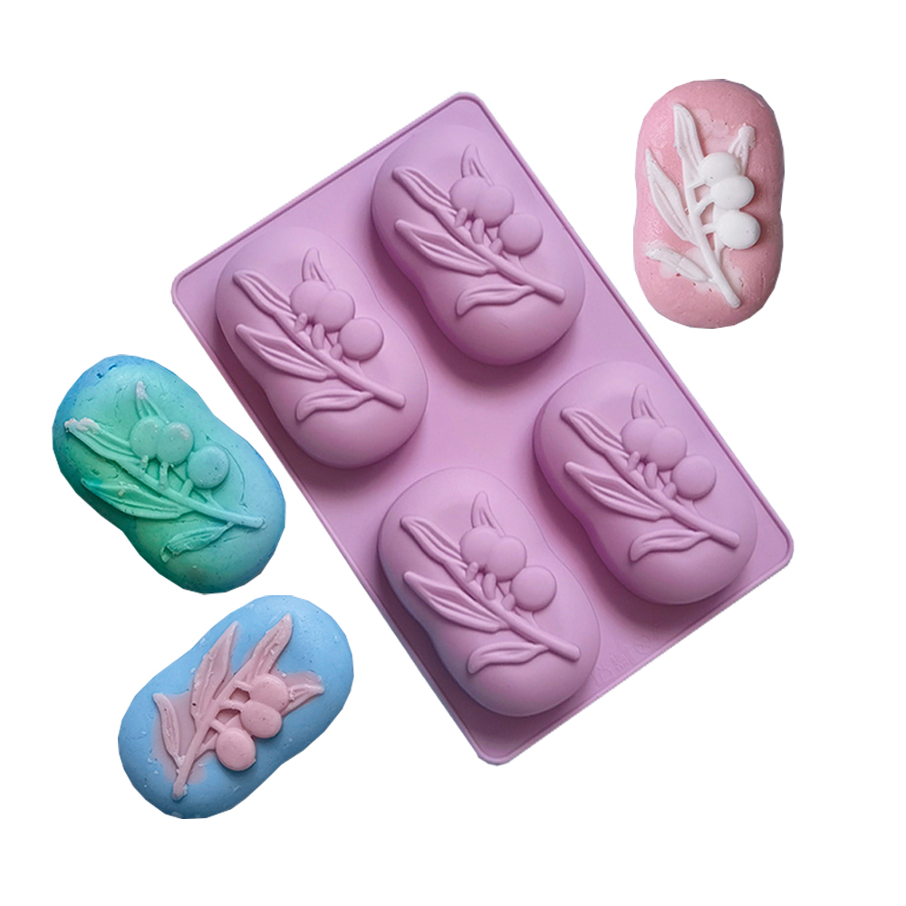 4 ฟันผุรูปไข่ Olive Tree ซิลิโ - Soap Making Kit For Beginners บทวิจารณ์และราคา